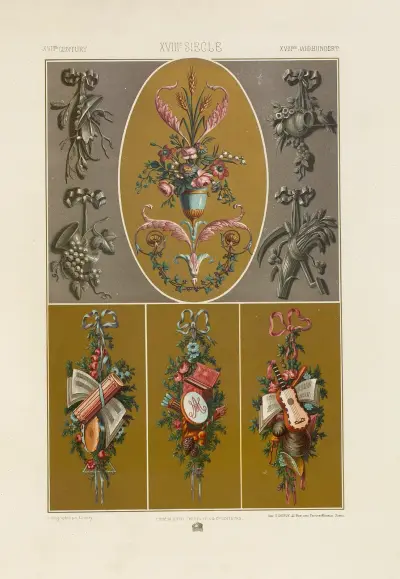 XVIII Siecle av Auguste Racinet