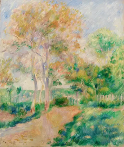 Autumn Landscape (Paysage d’automne) av Pierre-Auguste Renoir
