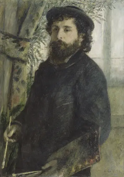 Claude Monet, 1875 von Pierre-Auguste Renoir