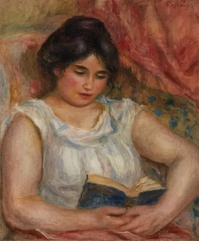 Gabrielle reading av Pierre-Auguste Renoir