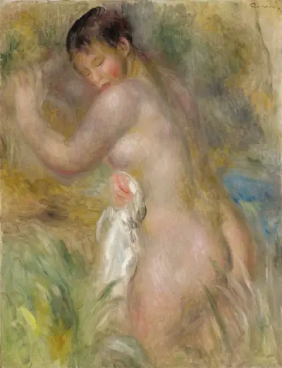 La Baigneuse av Pierre-Auguste Renoir