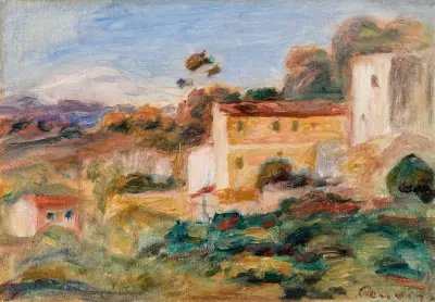 Landscape (Paysage), 1911 – nr 1 av Pierre-Auguste Renoir