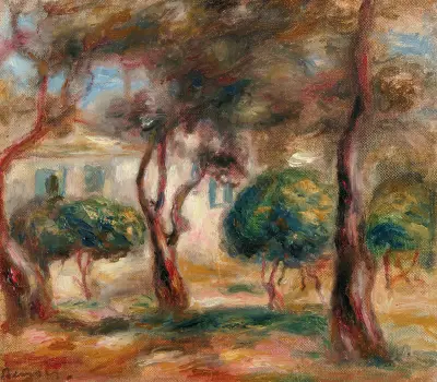 Le Jardin Des Collettes av Pierre-Auguste Renoir