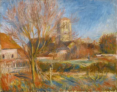 L’église À Essoyes, Pierre-Auguste Renoir