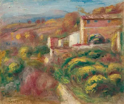 Maison De La Poste av Pierre-Auguste Renoir