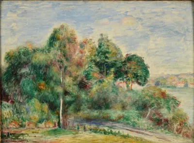 Paysage, 1890 – nr 2 av Pierre-Auguste Renoir