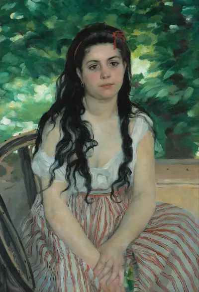Summer av Pierre-Auguste Renoir