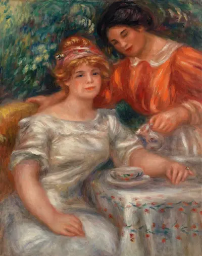 Tea Time av Pierre-Auguste Renoir
