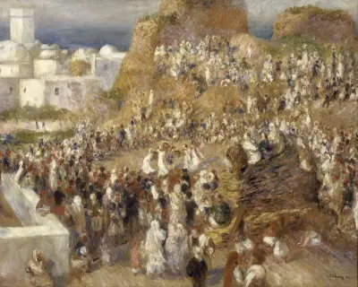 The Mosque av Pierre-Auguste Renoir