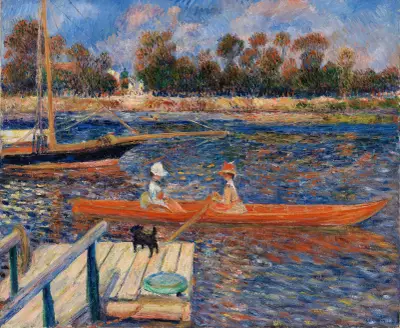 The Seine at Argenteuil (La Seine à Argenteuil) av Pierre-Auguste Renoir