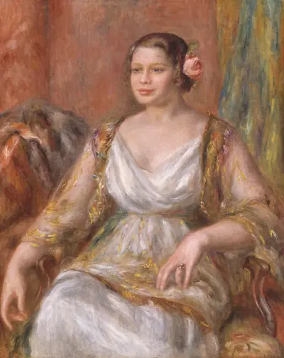 Tilla Durieux (Ottilie Godeffroy, 1880–1971) av Pierre-Auguste Renoir