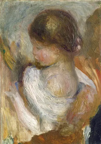 Lesendes Mädchen von Pierre-Auguste Renoir