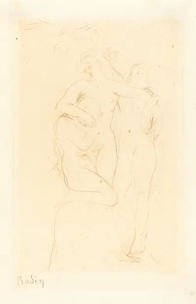 Ames du Purgatoire, Auguste Rodin