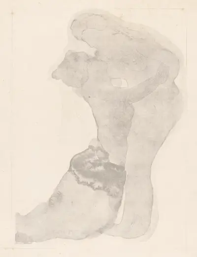 Couple embracing, Auguste Rodin