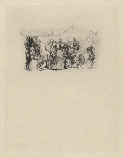 La Ronde von Auguste Rodin