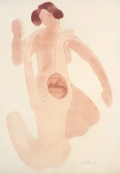 Le jardin des supplices Pl.04 von Auguste Rodin