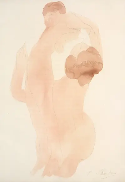 Le jardin des supplices Pl.05 von Auguste Rodin