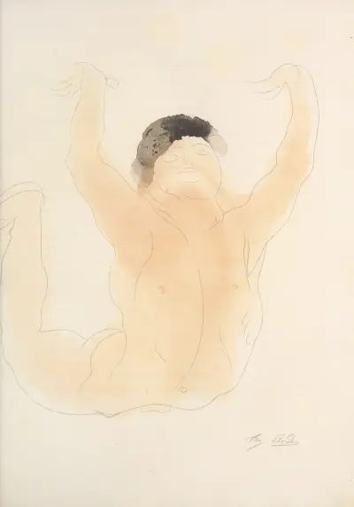 Le jardin des supplices Pl.10 von Auguste Rodin
