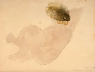 Nu féminin von Auguste Rodin