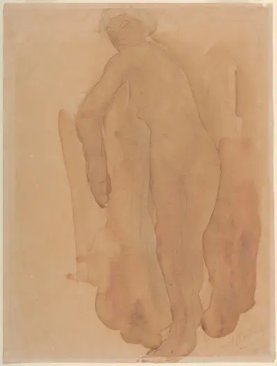 Nude, Auguste Rodin
