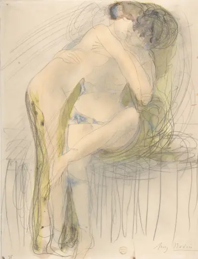The Embrace von Auguste Rodin