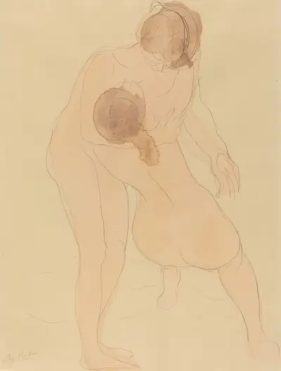 Two Figures, Auguste Rodin