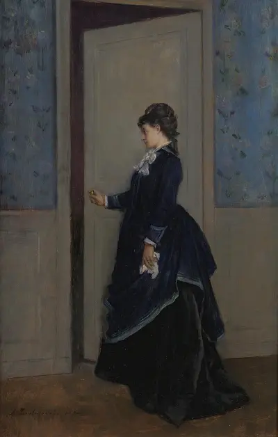 An Elegant Lady von Auguste Toulmouche