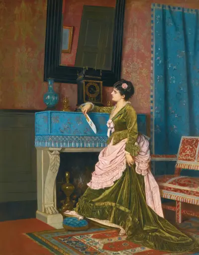 La Lettre D’amour von Auguste Toulmouche