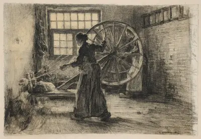 Přadlena, Léon Augustin Lhermitte