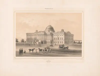 Washington–Capitol (east view) av Augustus Köllner