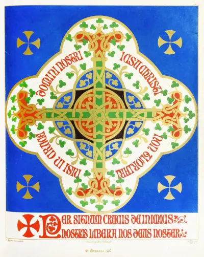 A floriated Cross, Augustus Pugin