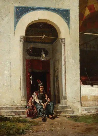 Mosque guard, Stanisław Chlebowski
