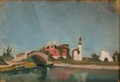 Oriental Landscape, Stanisław Chlebowski