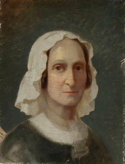 Portrait of Ludwika Czajkowska née Śniadecka (1802–1866), wife of Michał Sadyk Pasha, Stanisław Chlebowski
