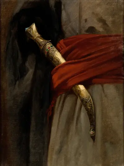 Study of a Khanjar, 1874 – Nr. 2, Stanisław Chlebowski