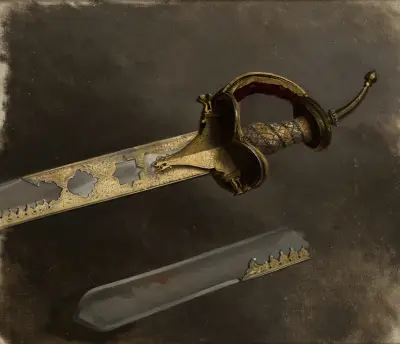 Study of a Sabre, Stanisław Chlebowski