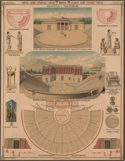Greek theater av Bronisław Gembarzewski