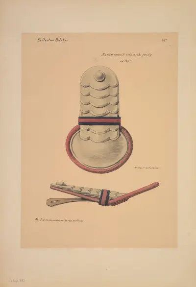 Naramiennik żołnierski jazdy od 1827 av Bronisław Gembarzewski