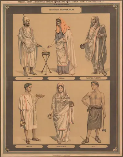Roman costumes av Bronisław Gembarzewski