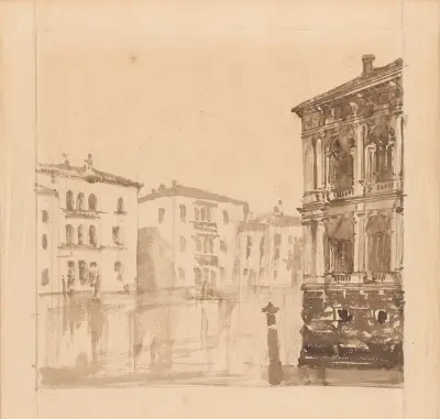Venedig im Nebel von Stanisław Noakowski