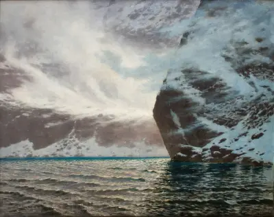 Czarny Staw (The Blake Lake) – Blizzard, Stanisław Witkiewicz