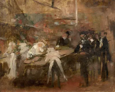 Aux cuisines av Jean-Baptiste Carpeaux