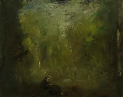 Solitude, la forêt av Jean-Baptiste Carpeaux