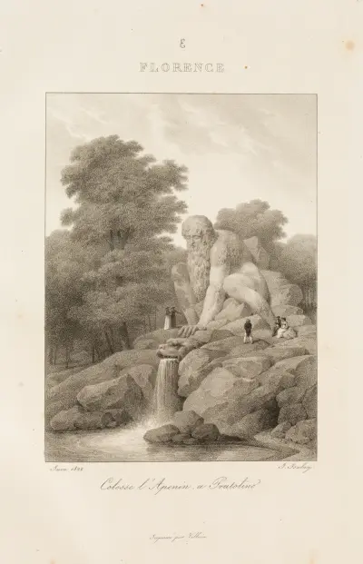 Florencie, 1833 – Nr. 2, Jean-Baptiste Isabey