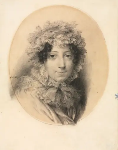 Portrait of a Lady av Jean-Baptiste Isabey