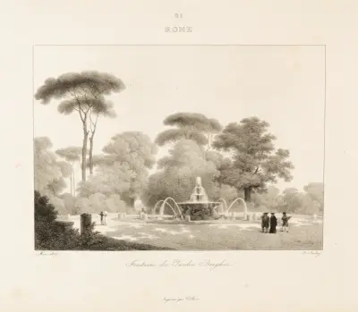 Řím, 1833 – Nr. 5, Jean-Baptiste Isabey