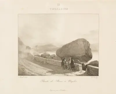 Terracina, Jean-Baptiste Isabey
