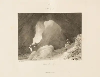 Tivoli, 1833 – Nr. 2, Jean-Baptiste Isabey