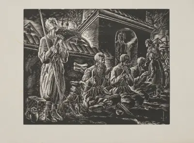 Dziady u hřbitovní brány, Edmund Bartłomiejczyk