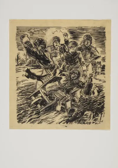 Masopust, vynášení hudců, Edmund Bartłomiejczyk